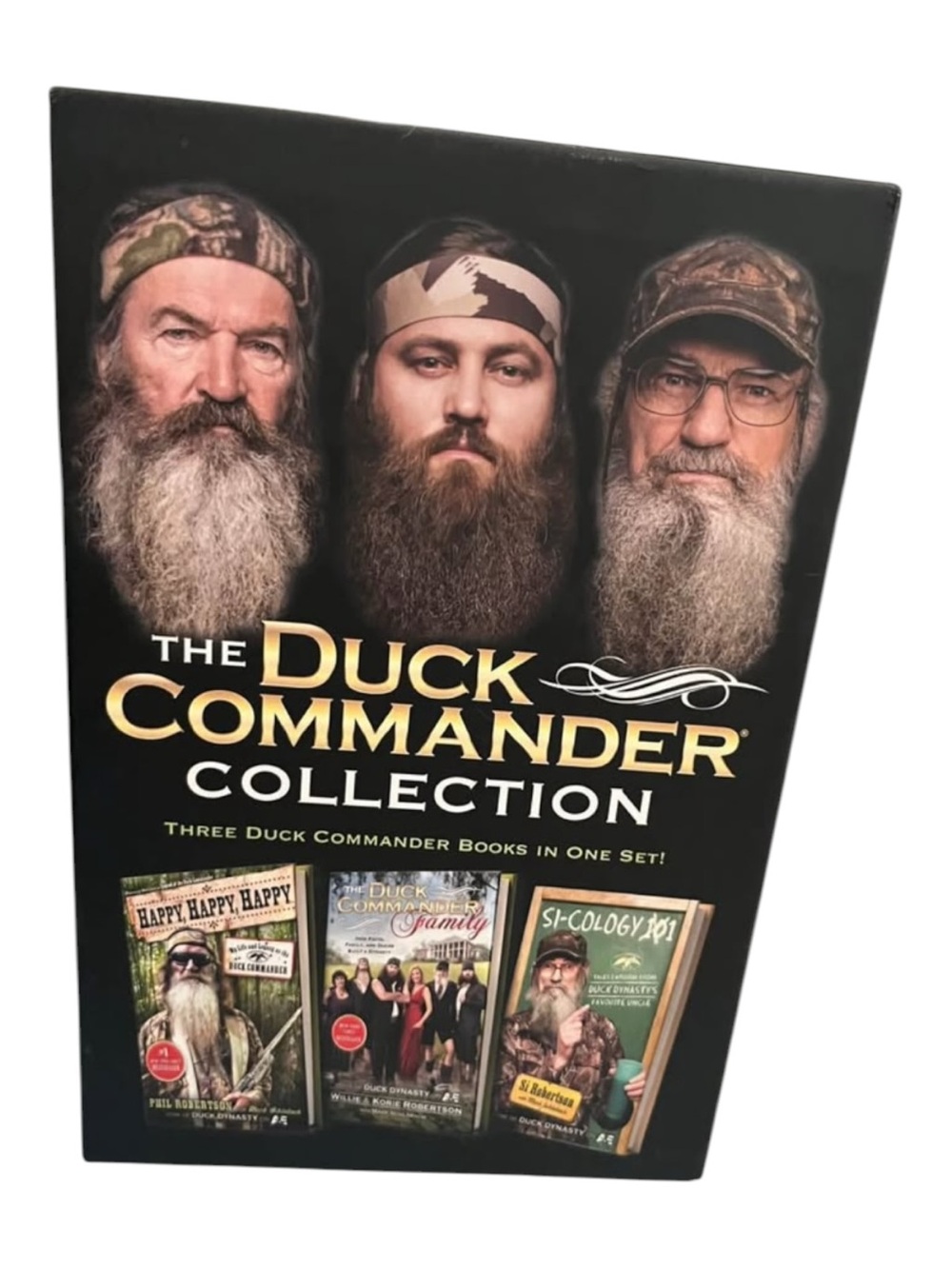 Three Duck Dynasty television show hard cover book box set